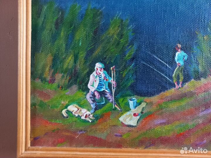 Картина маслом на холсте. Пейзаж