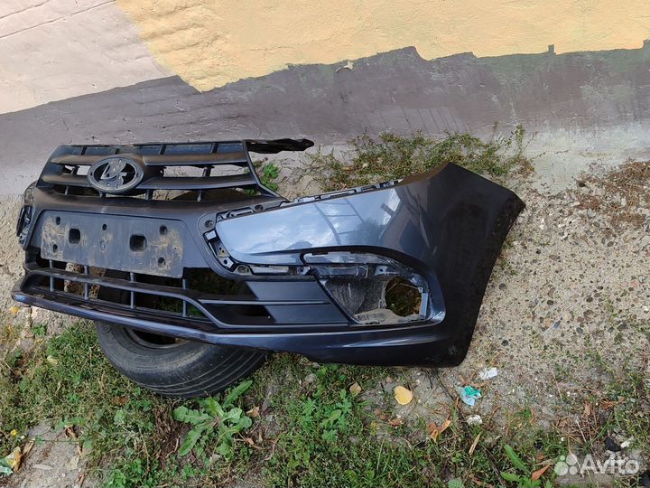 Бампер передний LADA granta фл