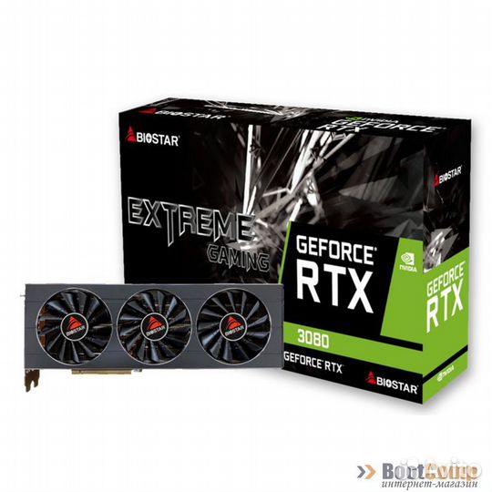 Видеокарта biostar GeForce RTX 3080 10 GB VN3806RM