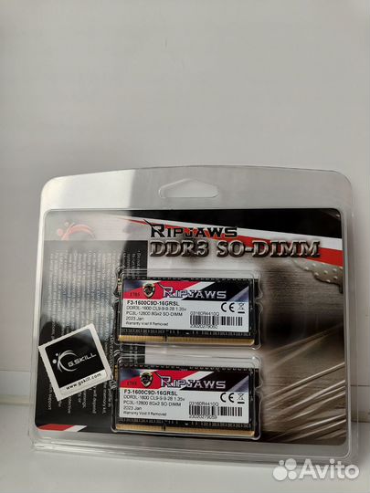 Оперативная память SO-Dimm ddr3 для ноутбука