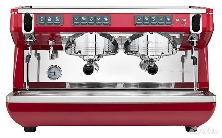 Кофемашина Nuova Simonelli Appia Life 2Gr V красна