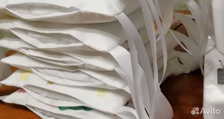 Бортики подушечки в кроватку