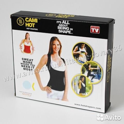 Майка-корсет HOT shapers (хот шейперc) размер S