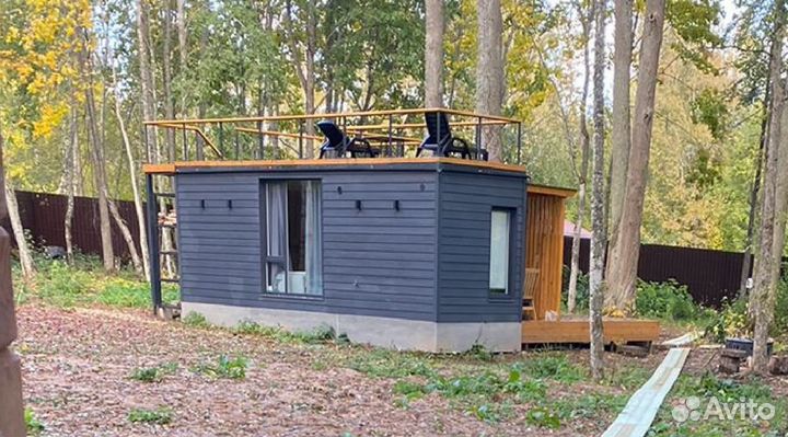 Модульный дом на стальном каркасе MfL