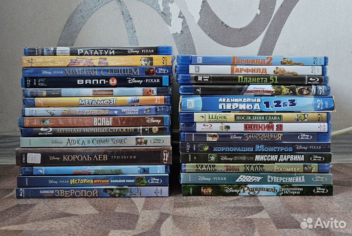 Детские мультики и фильмы Blu-Ray Лицензия