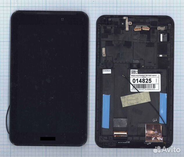 Модуль - для asus FonePad 7 FE170CG черный с рамко