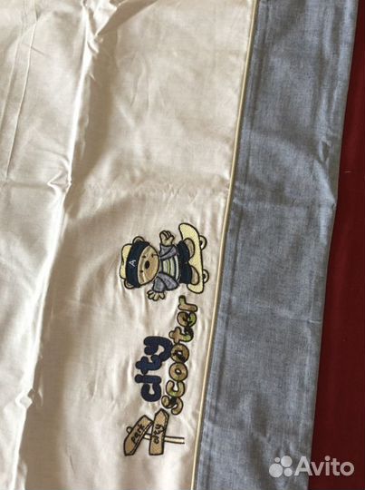 Комплект постельного белья в детскую кроватку