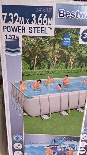 Каркасный Бассейн Bestway 4,12 х 2,01 х 122 см