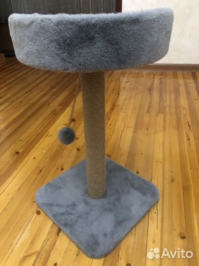 Когтеточка домик для кошки новый