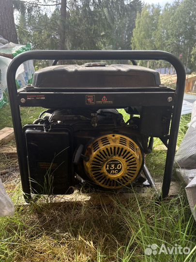 Генератор бензиновый 5.5 квт бу