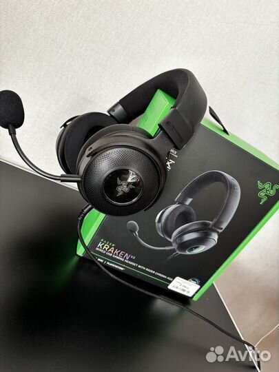 Игровые наушники razer kraken v3