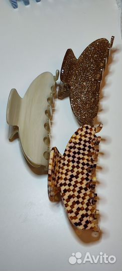 Краб для волос большой