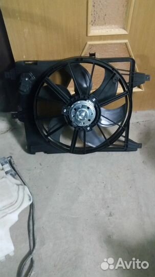 Вентилятор охлаждения на рено логан 2005-2014