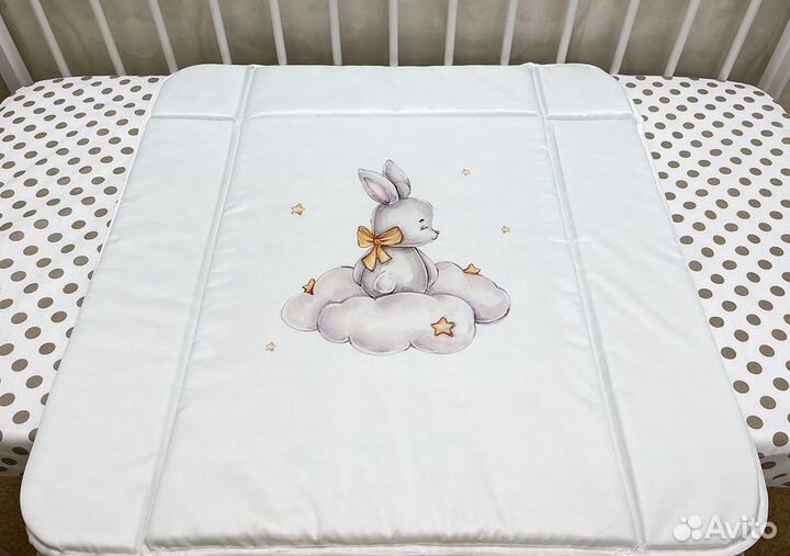 Пеленальный матрасик Малышок 72х72 см