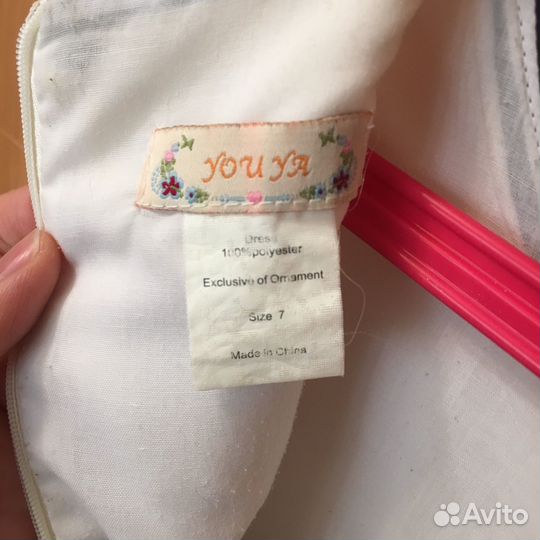 Платье на утренник 122