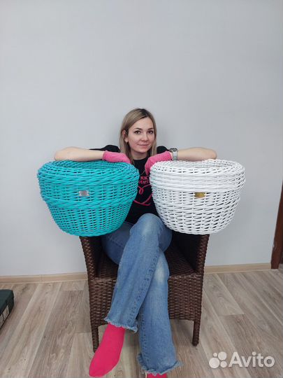 Кашпо из ротанга 20 литров