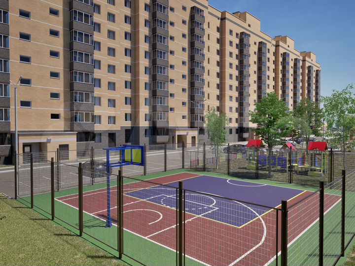 1-к. квартира, 34,1 м², 3/10 эт.