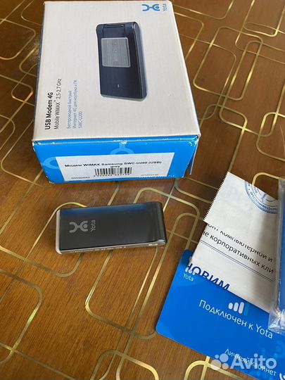 Модем 4G USB samsung SWC-U200 yota wimax