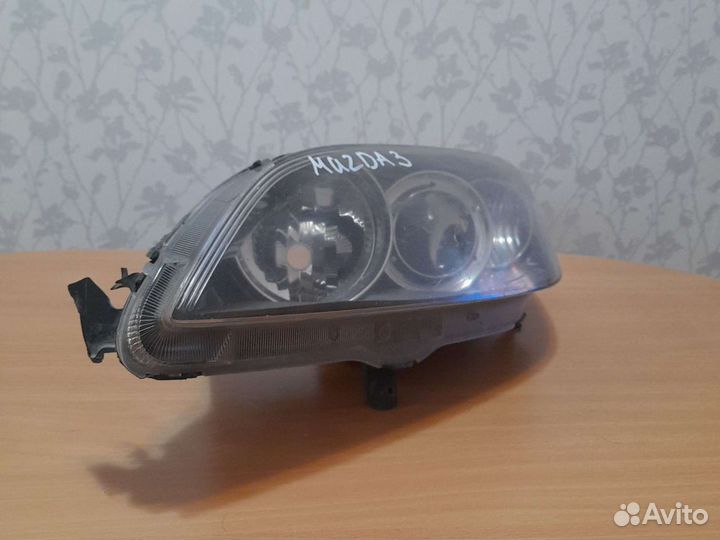 Фара mazda 3 bk дорестайлинг