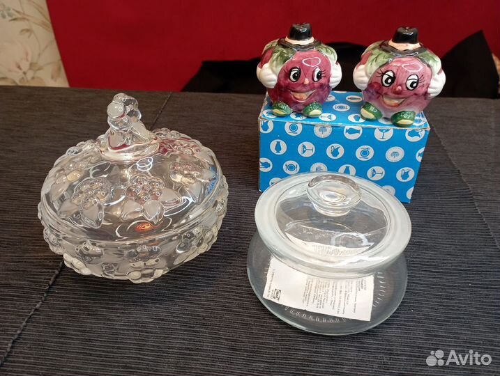 Вазочка Германия, Банка Вардаген, Набор для специй