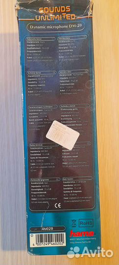 Микрофон. hama. Германия