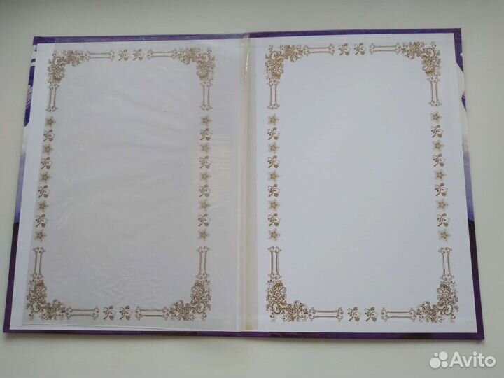 Обложка на свидетельство о заключении брака, новая