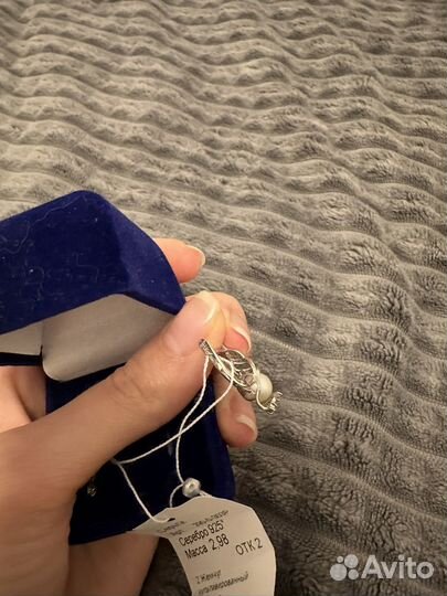 Серебрянные серги 925 пр