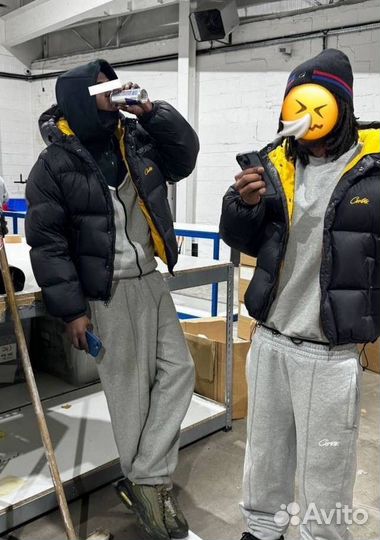 Пуховик мужской, холлофайбер XL