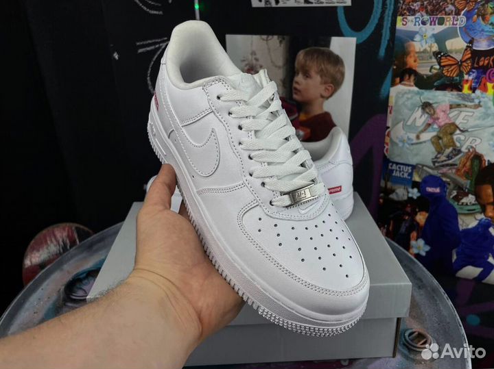 Кроссовки Nike Air Force x Supreme арт:0277053