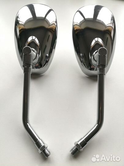 Зеркала для мотоцикла скутера резьба 10 мм