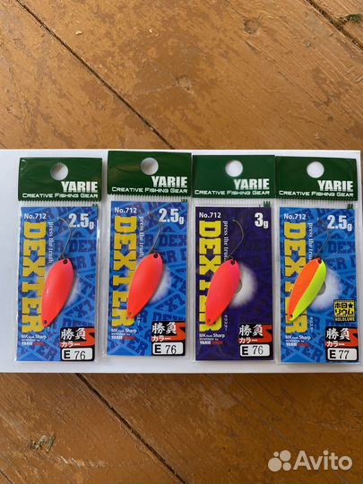 Форелевая блесна Yarie dexter e76 e77