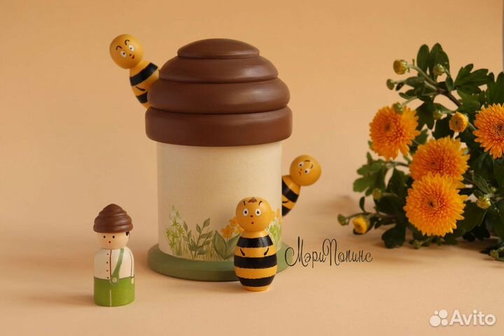 Деревянные домики, игрушки. Зубная фея.Сортеры