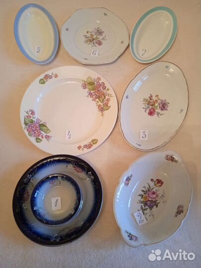 Фарфор посуда СССР