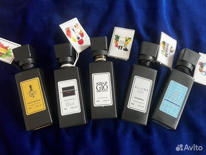 Духи мужские армани/шанель/версаче/диор
