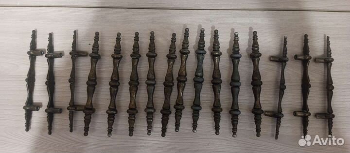 Ручки мебельные СССР латунь