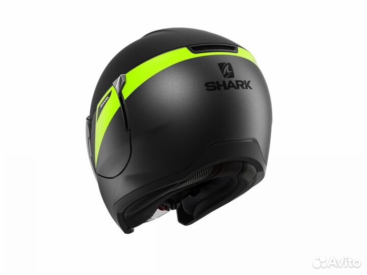 Шлем shark citycruiser karonn MAT Antracite/Yellow