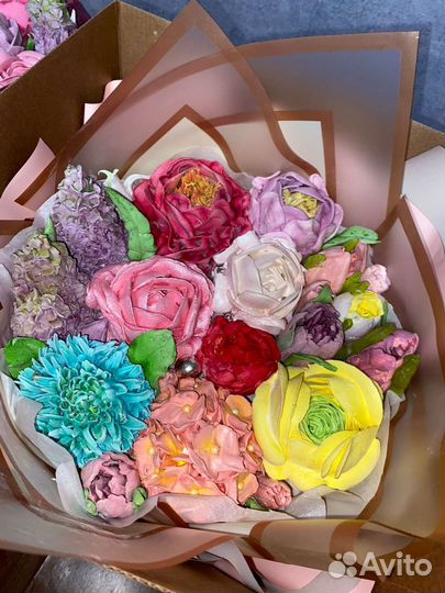 Сладкие букеты из зефира