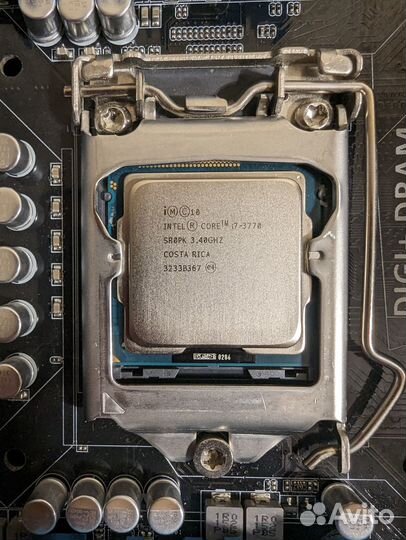 I7 3770 3400-3900 MHZ сокет 1155