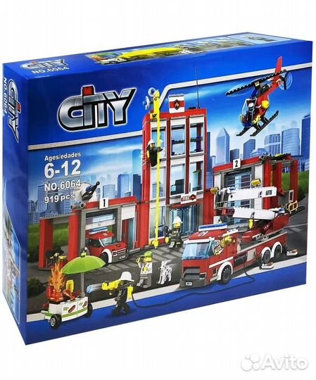 Конструктор Пожарная станция