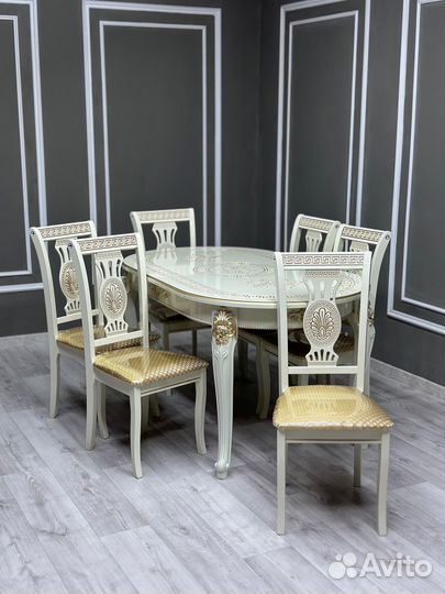 Стол Версаче Лапка Люкс