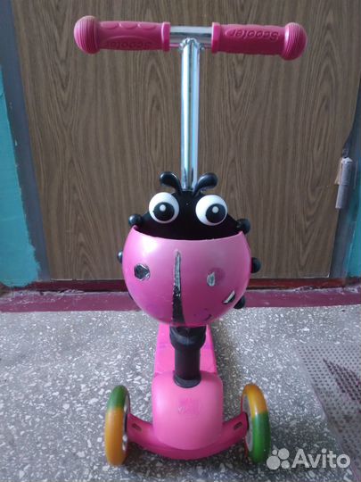 Самокат детский трехколесный бу