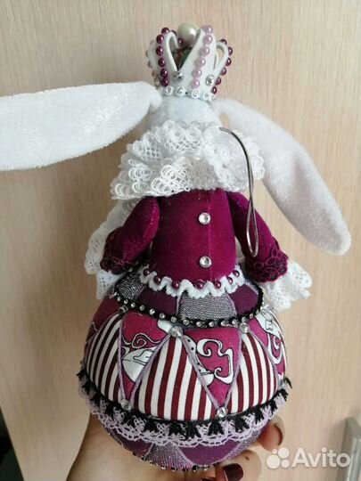 Игрушка заяц ручной работы