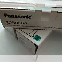 Картридж, оригинальный panasonic KX-fat88a7, новый