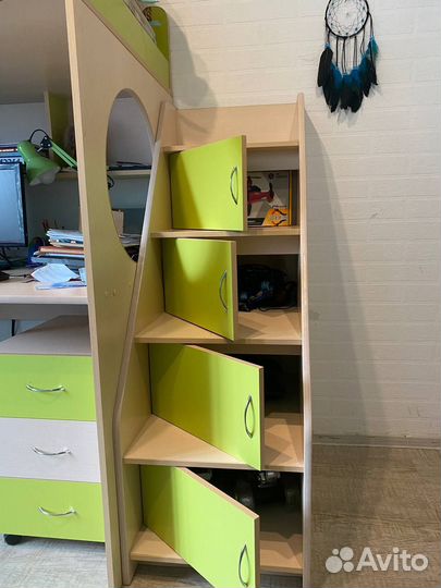 Детская кровать чердак