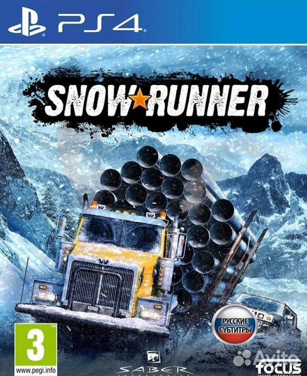 Игра Snow Runner ps4,ps5