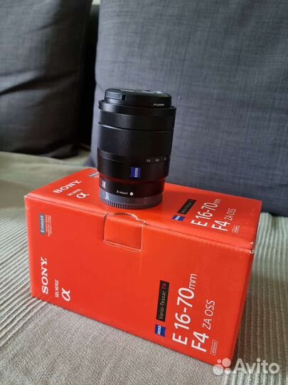Объектив Sony Vario-Tessar T* E 16-70mm, F4 ZA OSS