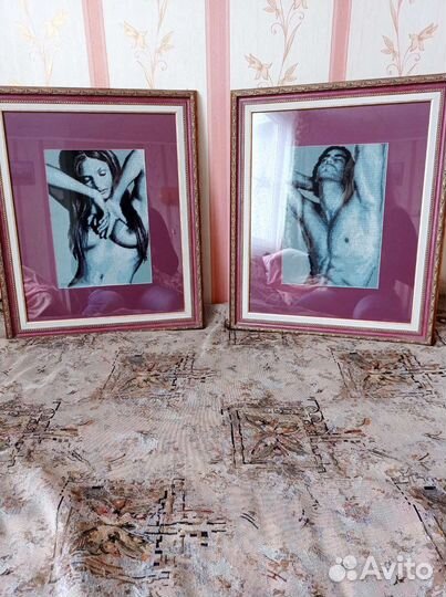 Картина вышитая крестом