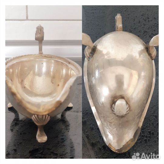 Набор мельхиоровой посуды. Винтаж