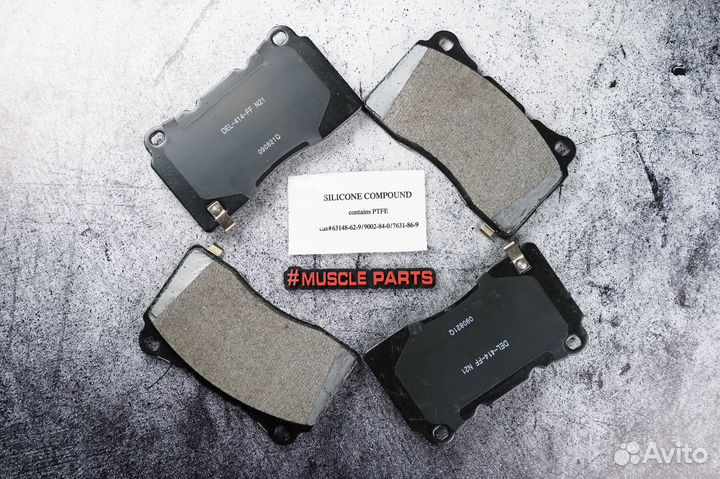 Колодки тормозные перед 17D1050M 19137367 camaro