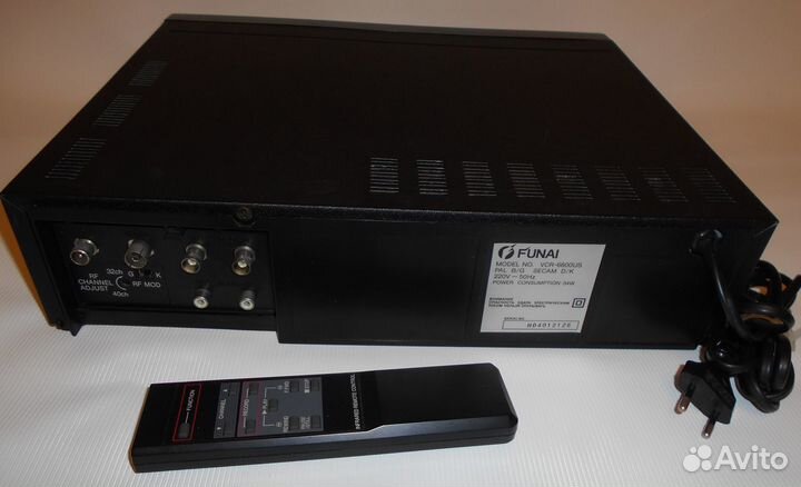 Видеомагнитофон Funai VCR-6600US
